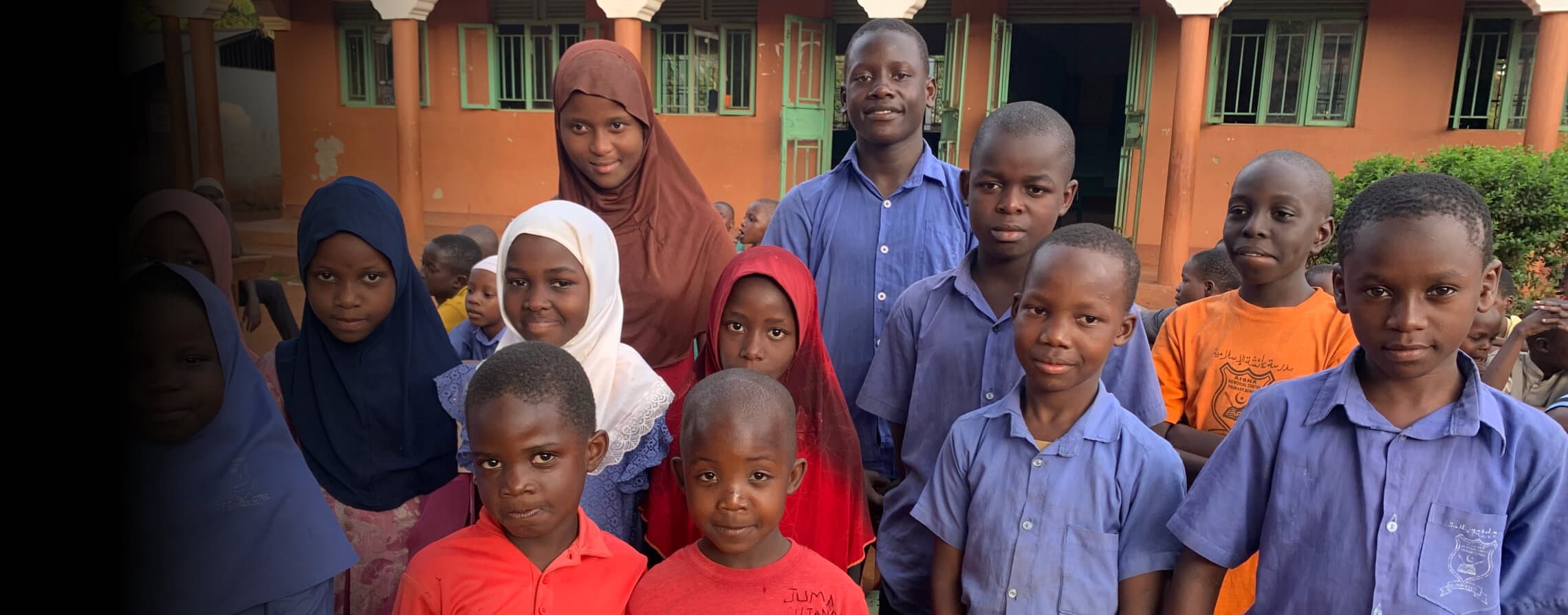 Children at Aisha Memorial Centre