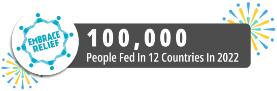 100,000 People Fed In 12 Countries In 2022