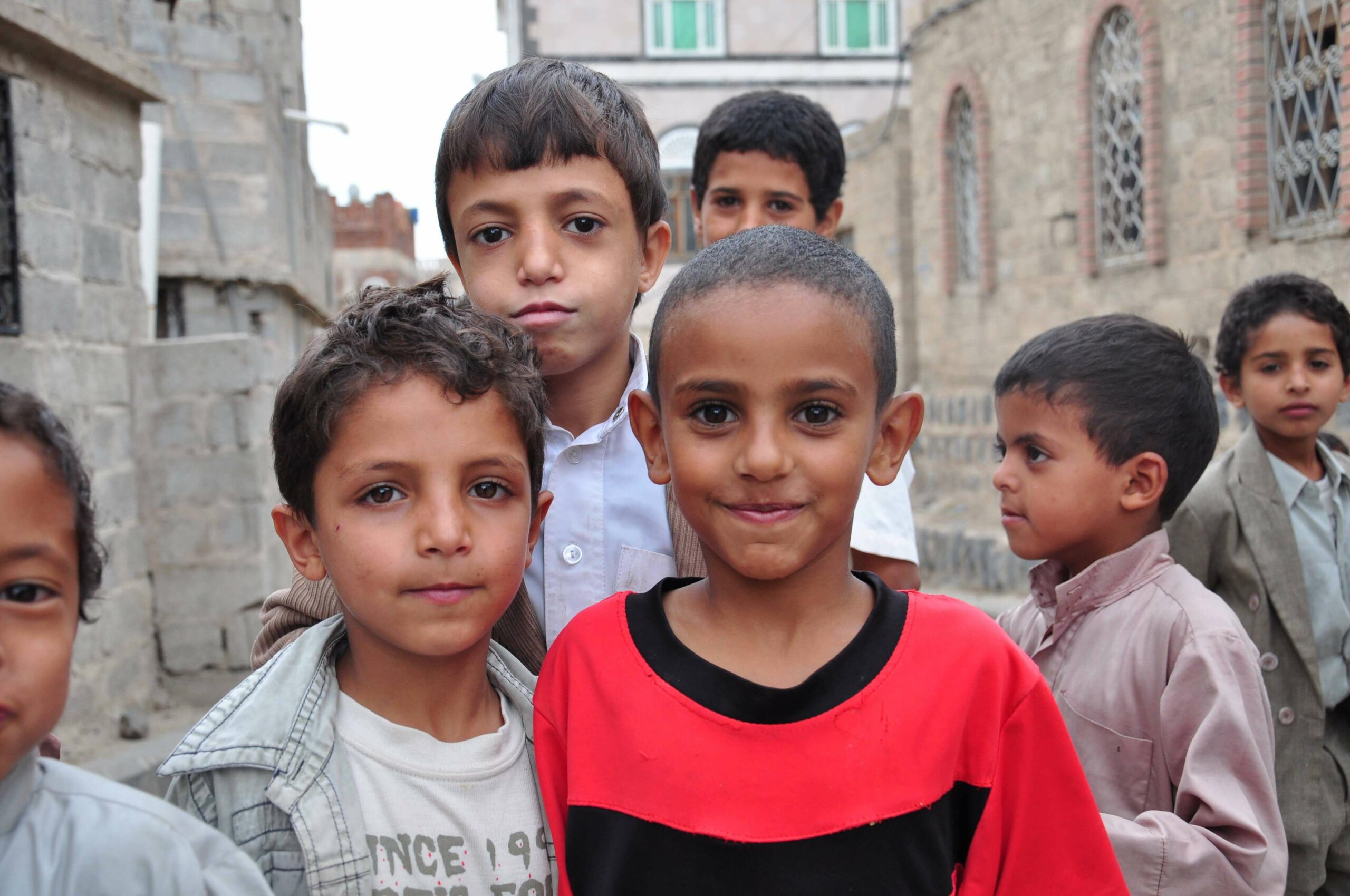 Yemeni Children in village