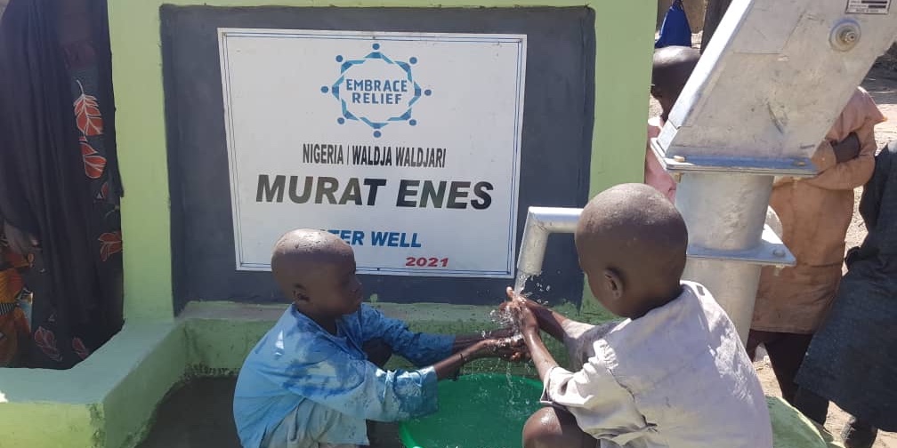 murat-enes-clean-water-well-africa