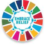 Embrace Relief Logo and Sustainable Development Goals
