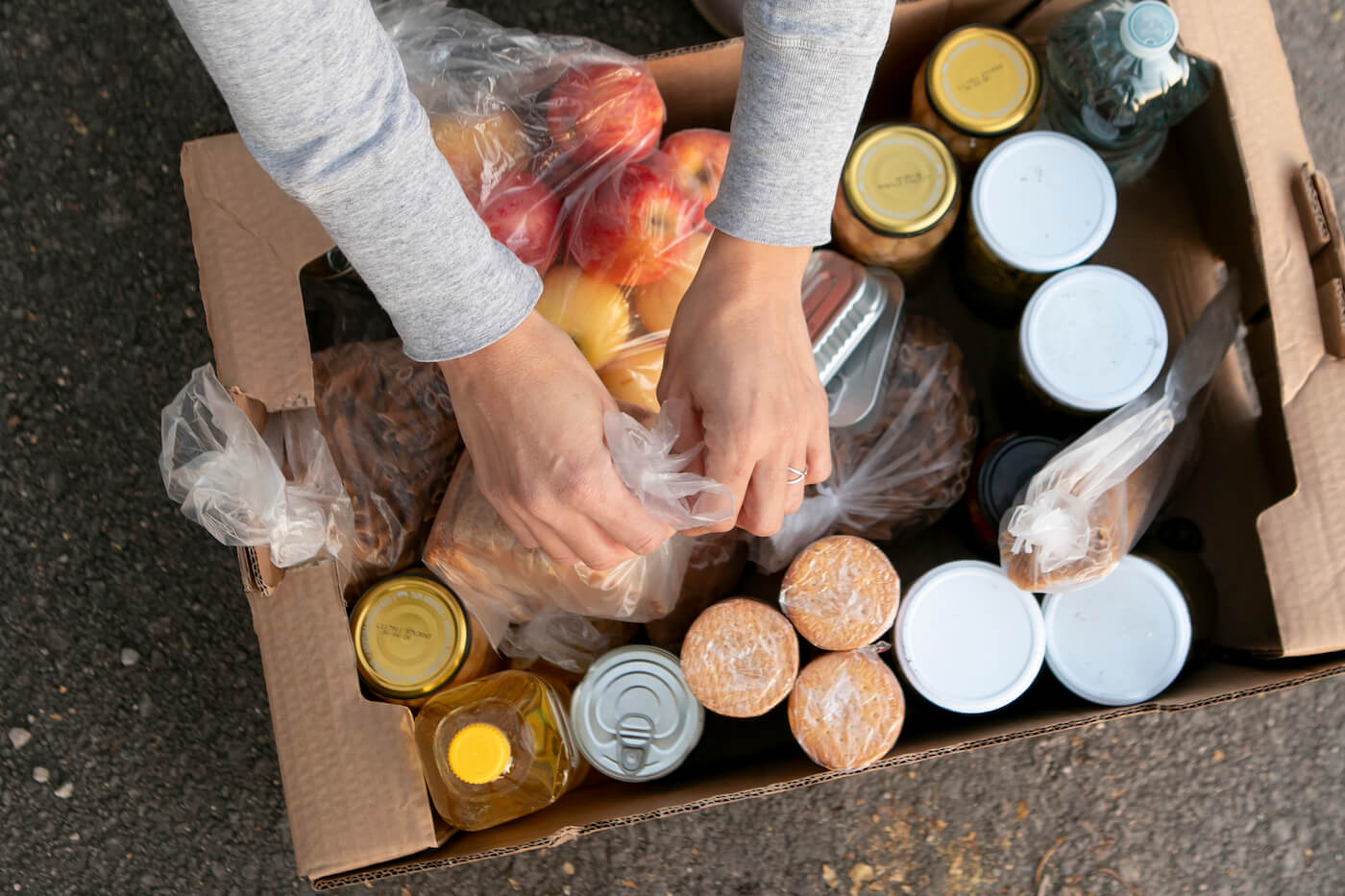 Support Local Food Banks and Charities