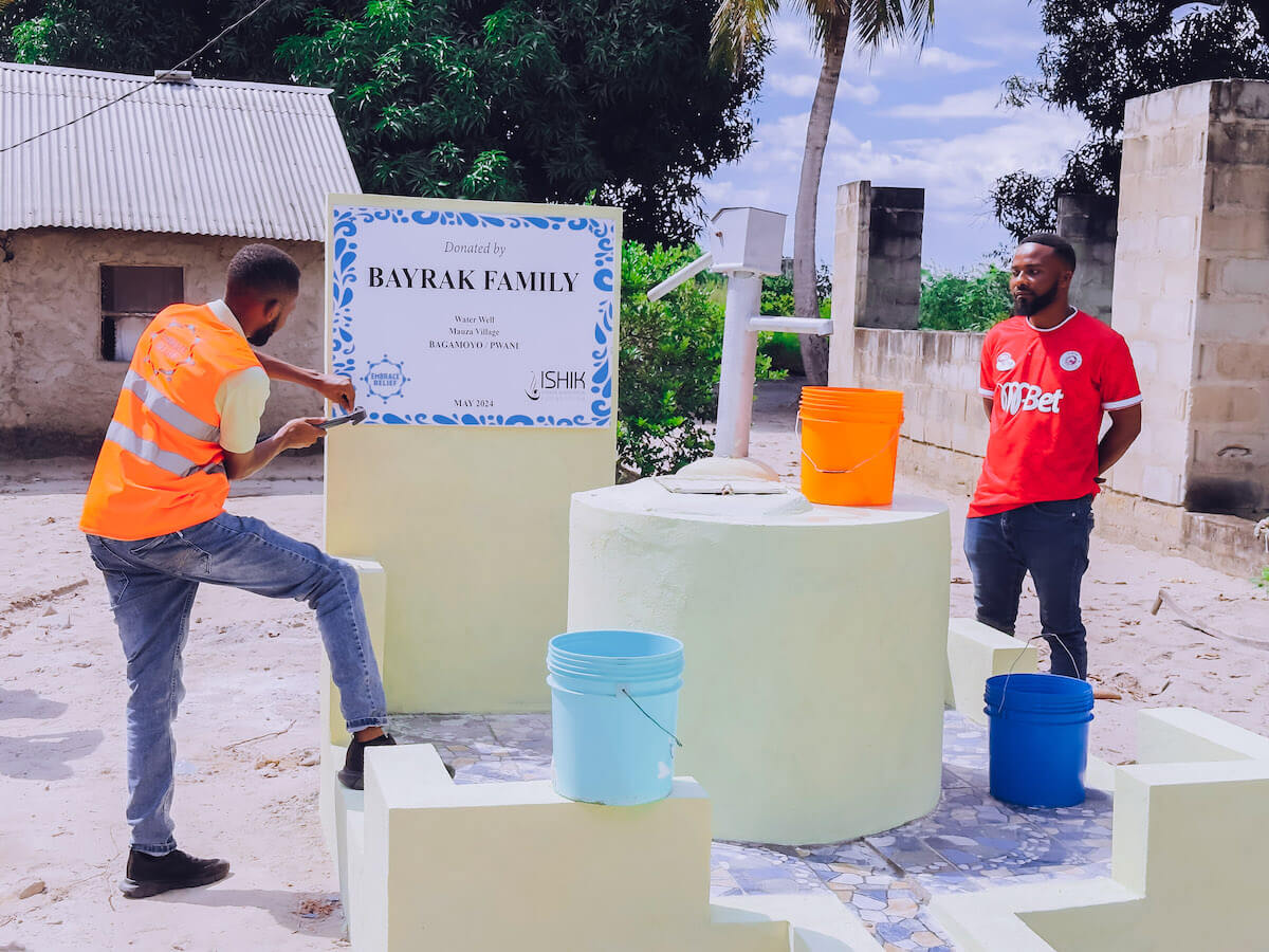 Bayrak Family Water Well with Embrace Relief