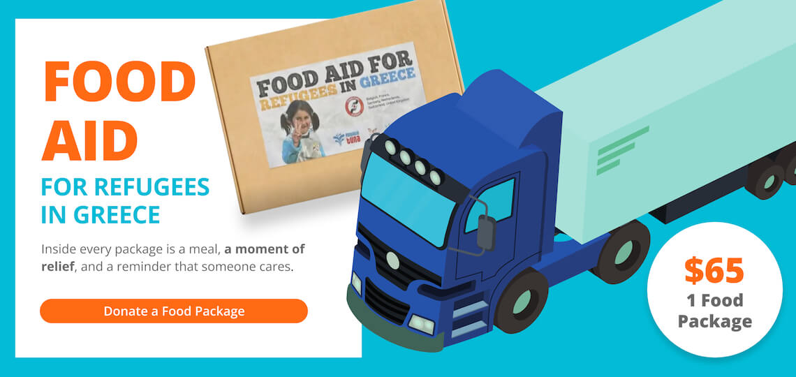Food Aid to Refugees in Greece