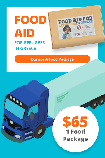 Food Aid to Refugees in Greece