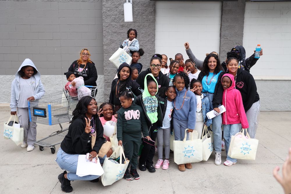 Embrace Relief takes Newark children on Halloween shopping spree