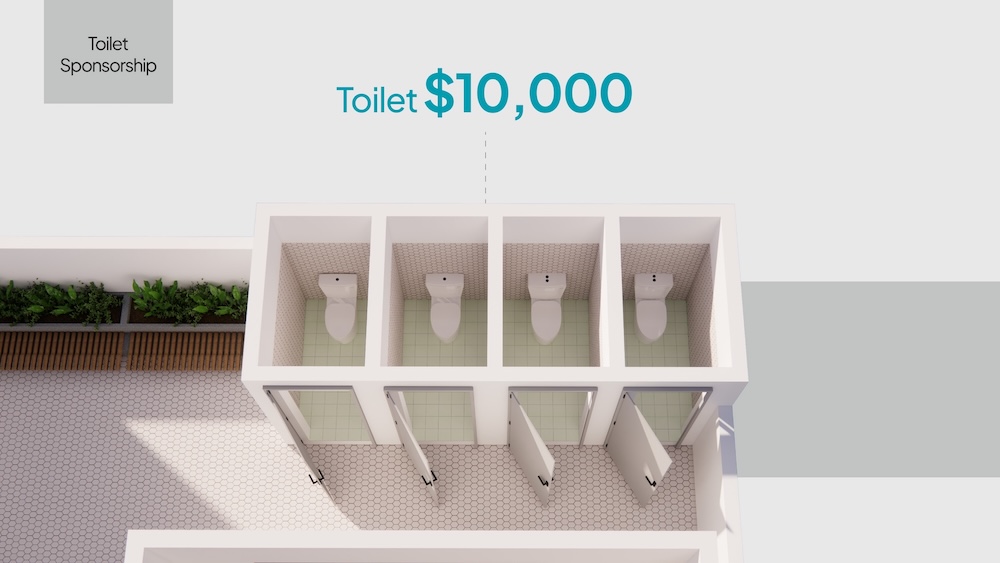 Toilet Sponsorship
