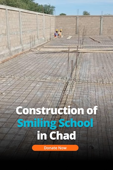 Construction of Smiling School in Chad
