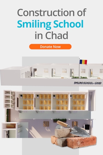 Construction of Smiling School in Chad