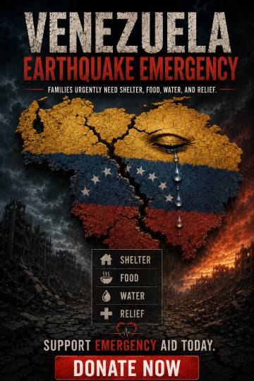 Help Venezuela Devastating Earthquake