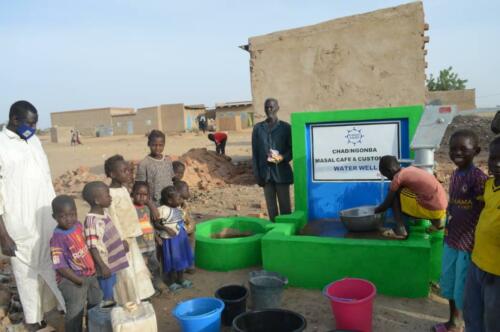 Masal Cafe CustomersWater Well-Clean Water (1)