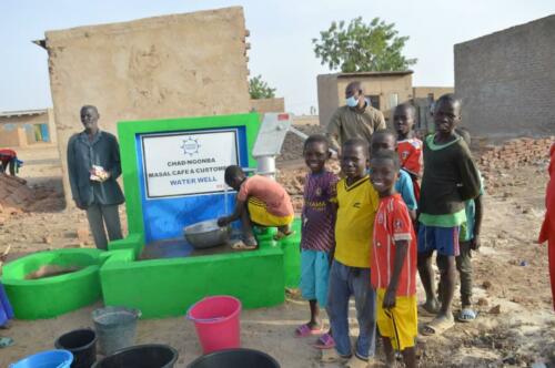 Masal Cafe CustomersWater Well-Clean Water (10)